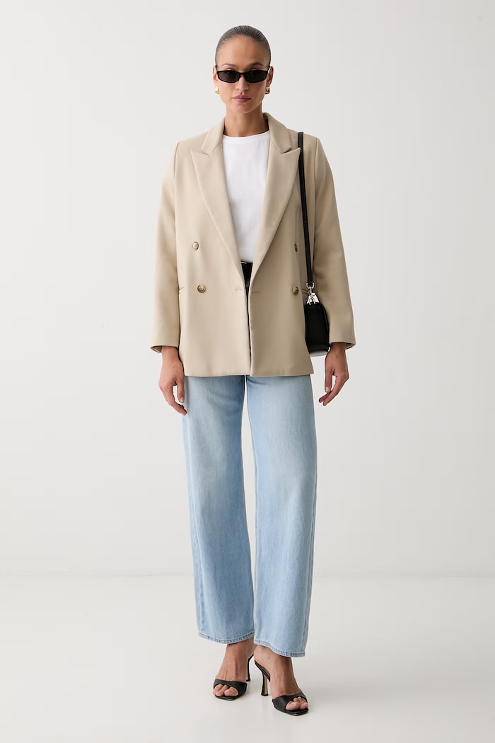Victoria Beckham tričko dámské bavlněné Tilly 1226JTS007471A bílá AW26