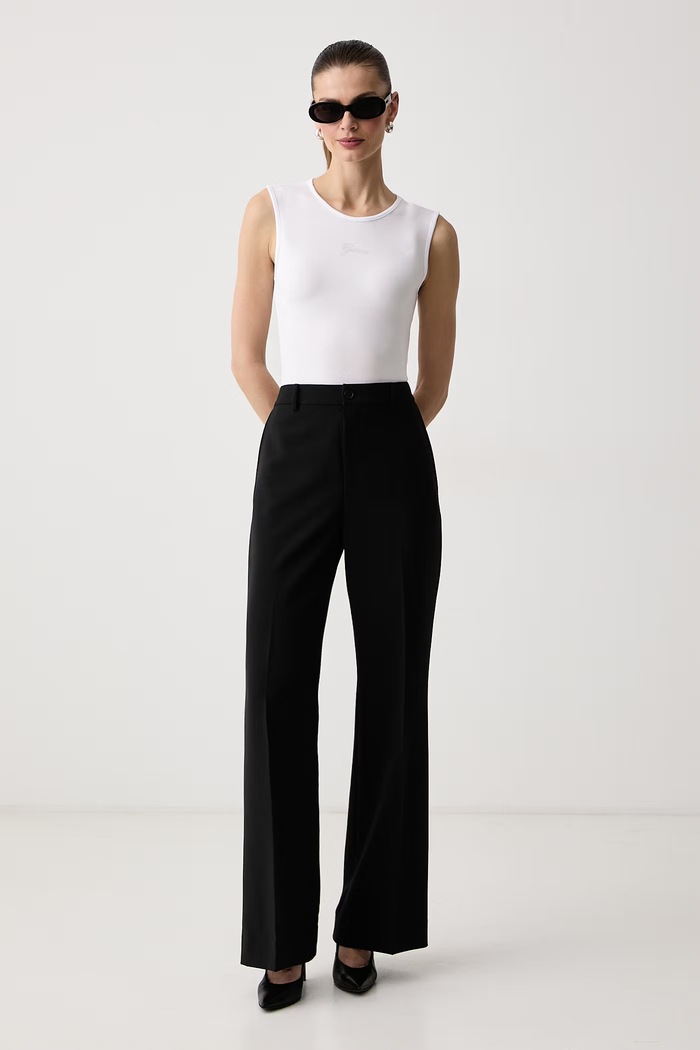 Guess Top damski z modalem W6YP17.K3881 biały AW26