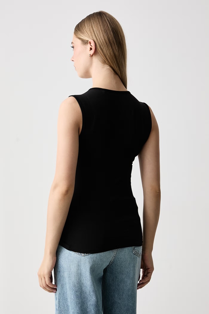 Odjeća Guess Top za žene s modalom W6YP17.K3881 crna