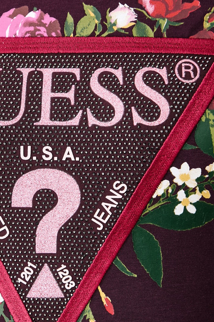 Guess T-shirt γυναικείο με βαμβάκι W6BI27.K6048