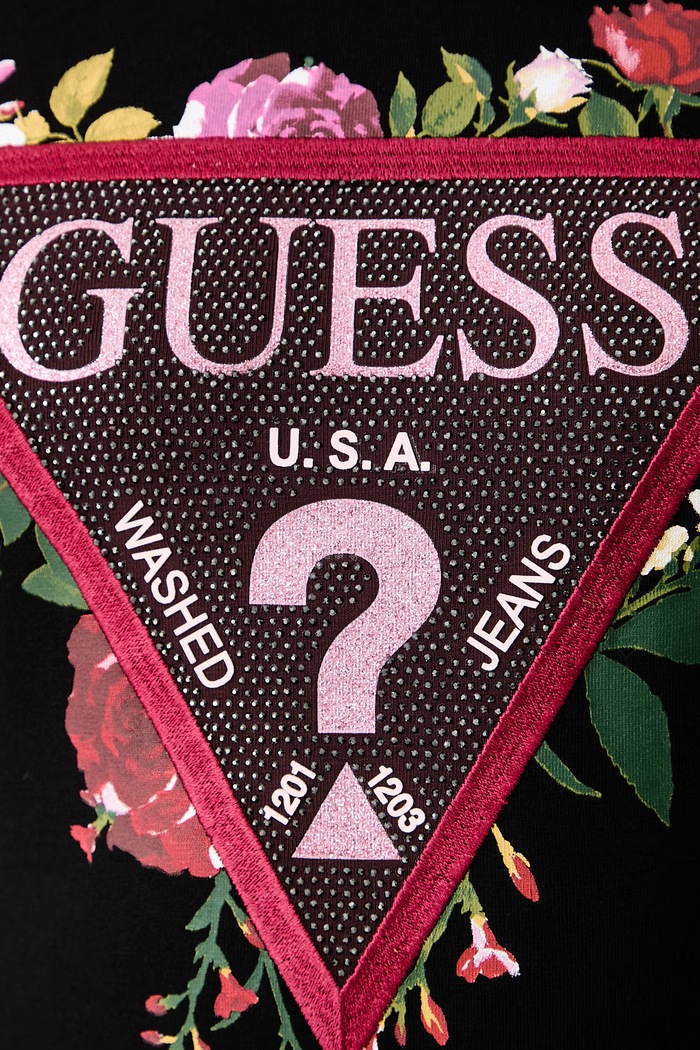 Guess Majica za žene s pamukom W6BI27.K6048
