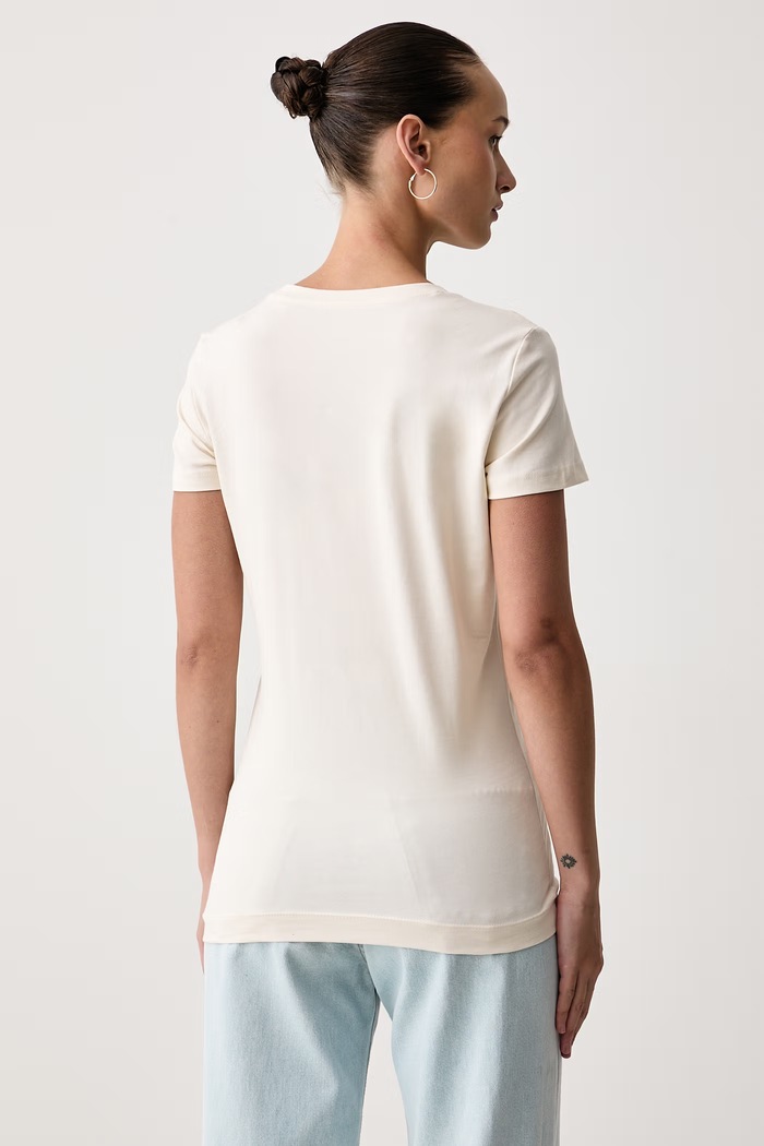 Guess Tričko dámske bavlnené W6BI25.K6046 béžová AW26
