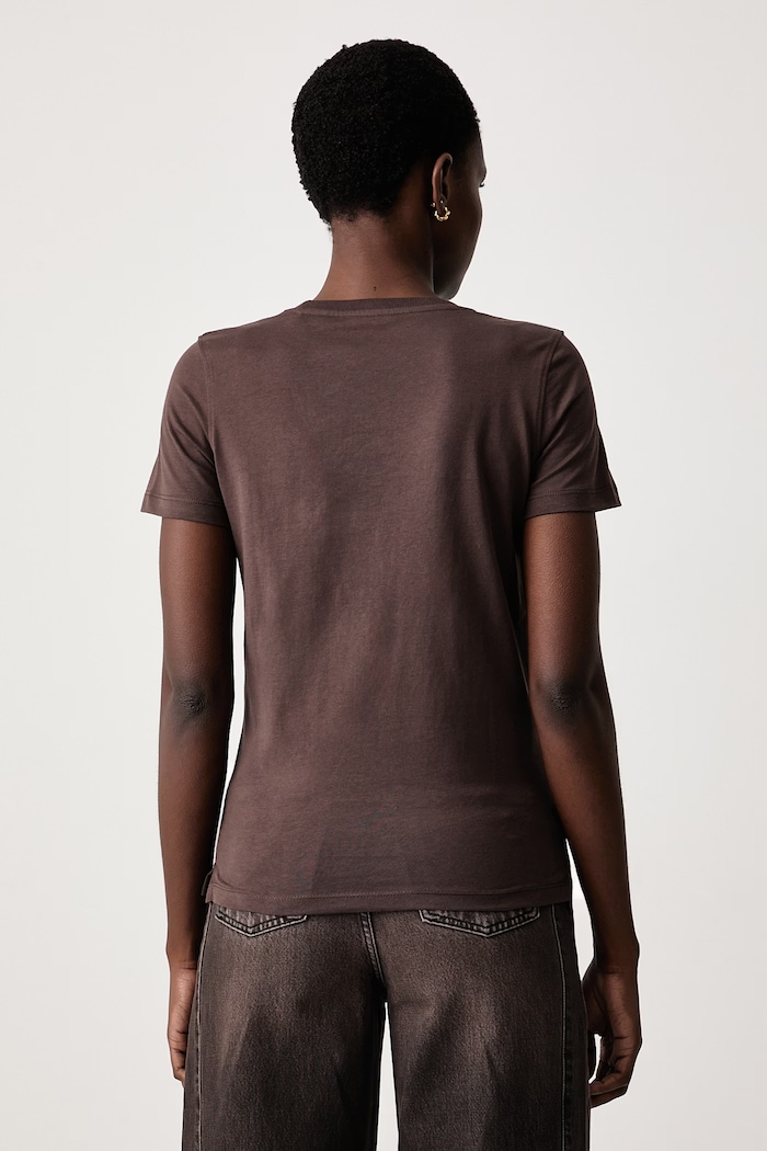Îmbrăcăminte Guess Tricou pentru femei din bumbac W6BI20.K6039 maro