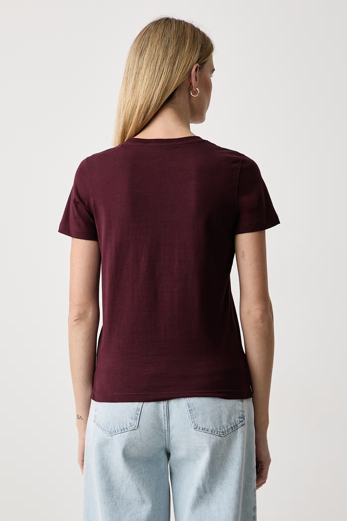 Odjeća Guess Majica za žene od pamuka W6BI20.K6039 bordo