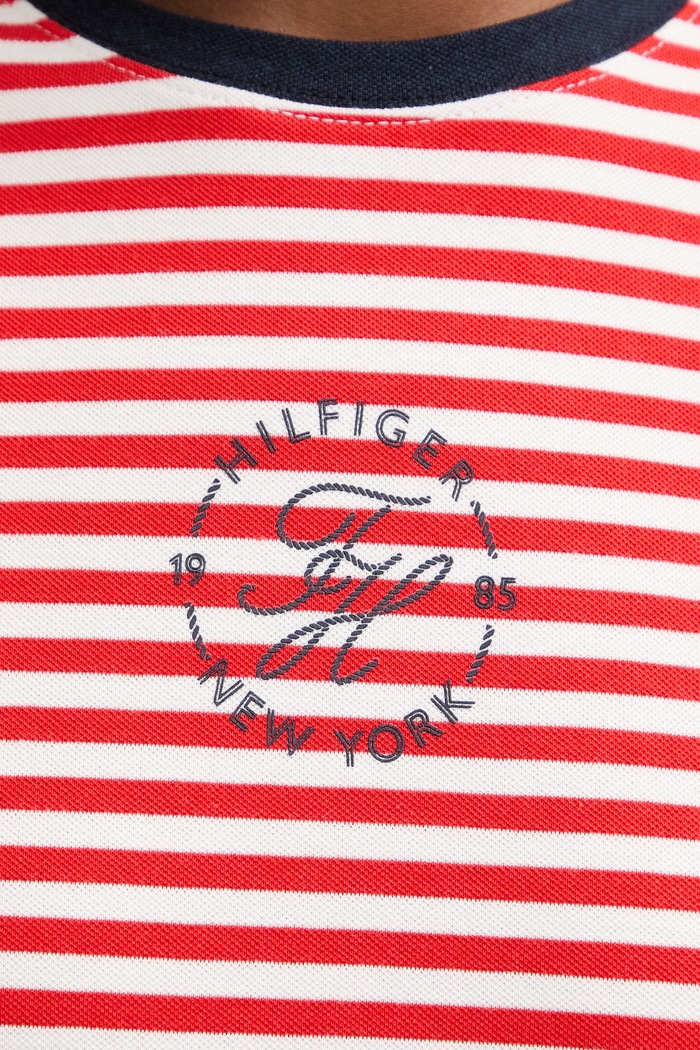 Tommy Hilfiger T-shirt damski z lyocellem WW0WW50032 czerwony