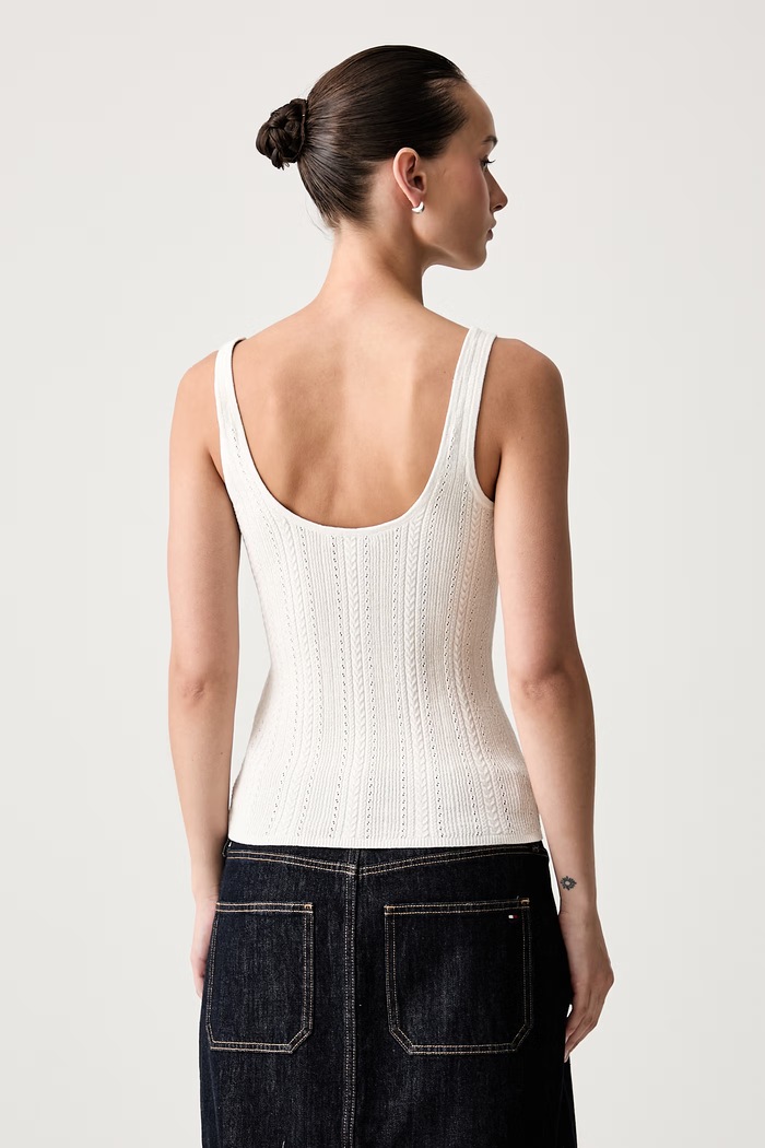 Oblečení Tommy Hilfiger top dámský s bavlnou WW0WW50069 béžová