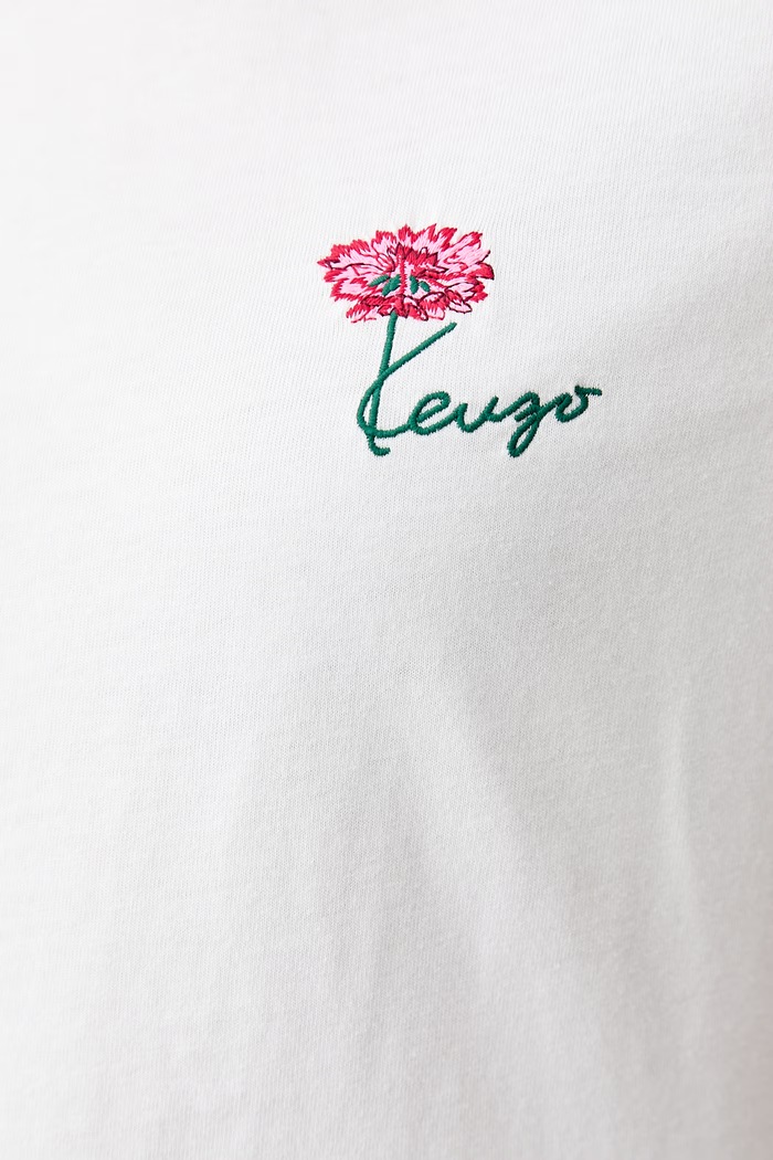 Kenzo tričko dámské bavlněné FG62TS2714SG bílá