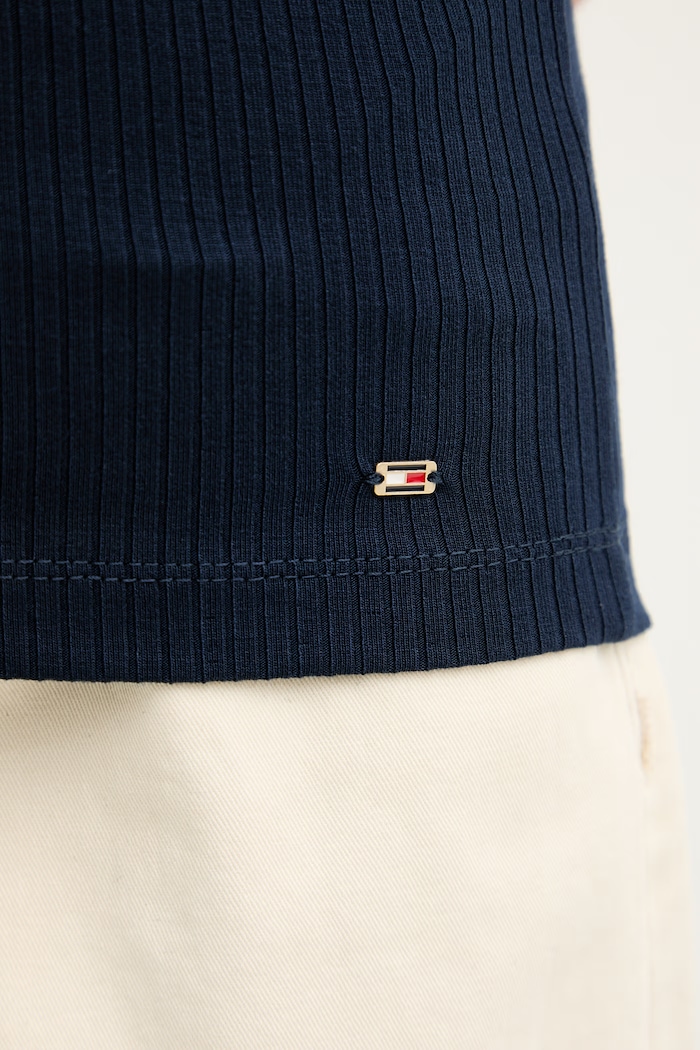 Tommy Hilfiger top pentru femei, cu vâscoză WW0WW52112