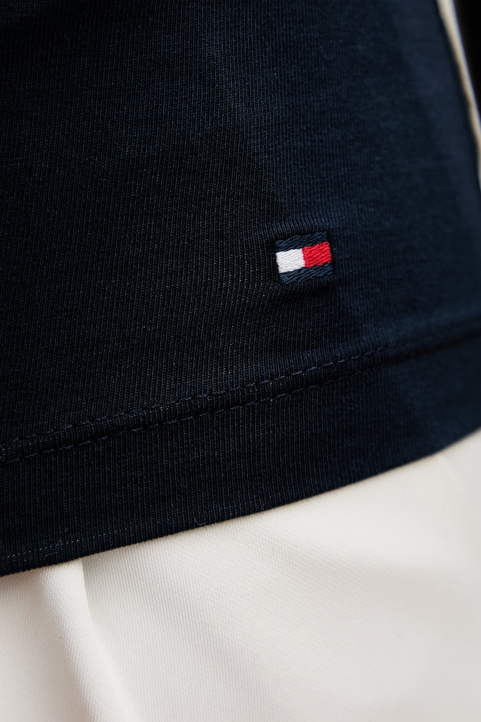 Tommy Hilfiger top pentru femei din bumbac cu elastan WW0WW50947
