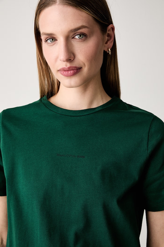 Marc O'Polo t-shirt női pamut zöld 5000011499