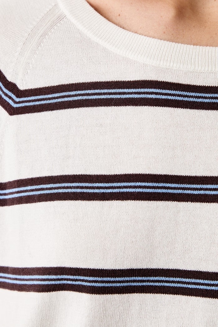 Marc O'Polo T-shirt damski z modalem 5000011015 beżowy