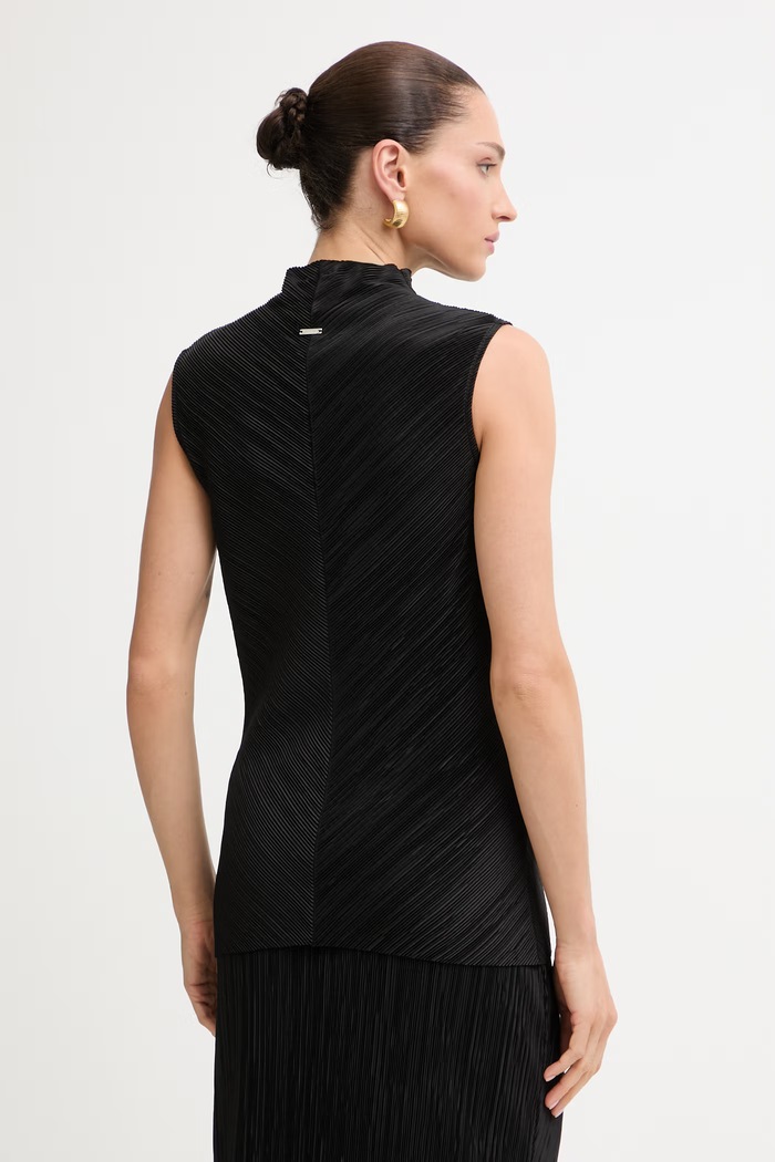 Oblečenie Calvin Klein top dámske LV044G227G čierna