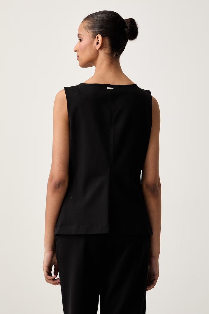 Ρούχα Calvin Klein τοπ γυναικείο LV044G206G μαύρο