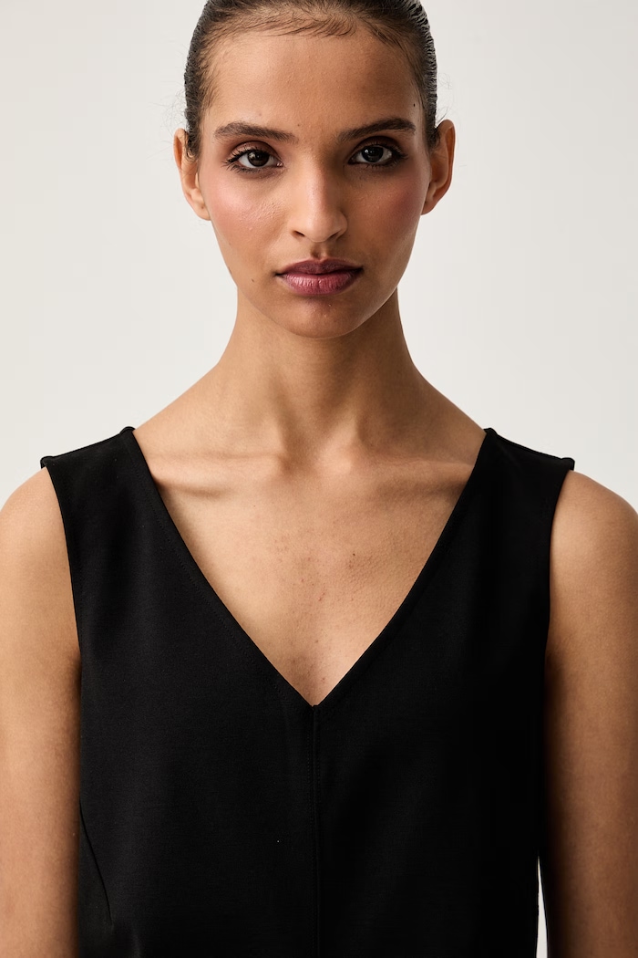 Calvin Klein τοπ γυναικείο μαύρο LV044G206G