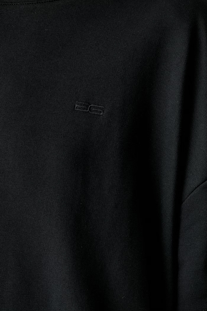Gestuz T-shirt damski z bawełną GZgilsa 10911431 czarny