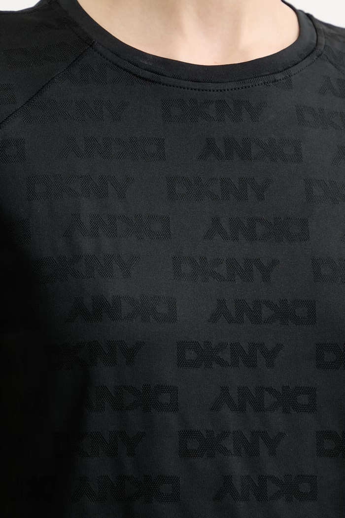 DKNY T-shirt damski DP6T1698 czarny