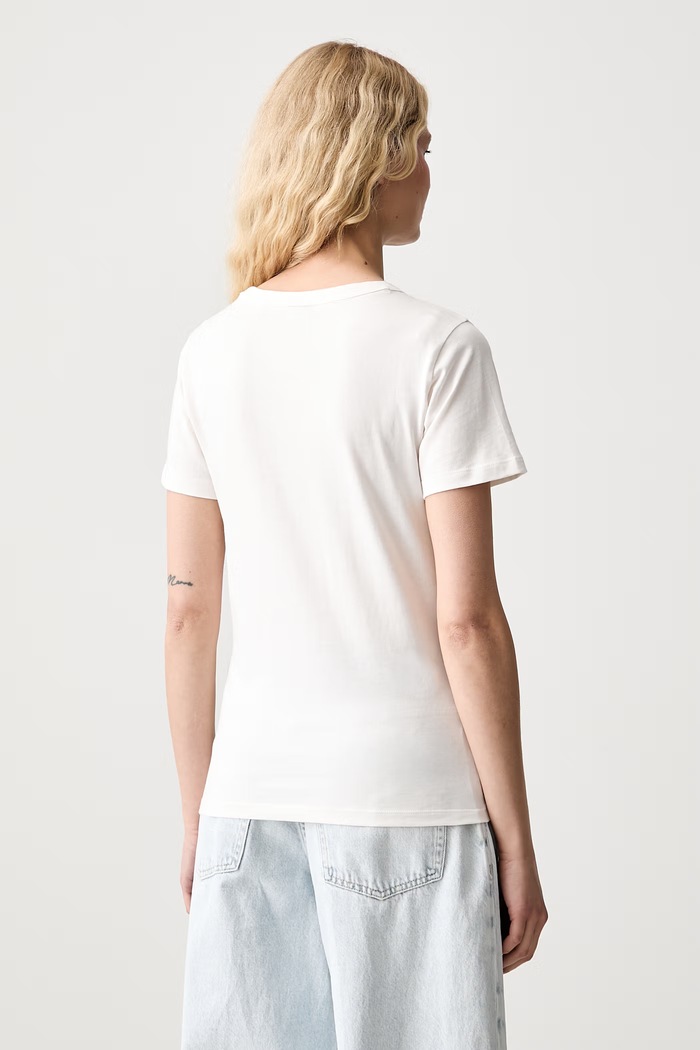 Odzież HUGO T-shirt damski bawełniany Deloris_5 50571074 beżowy