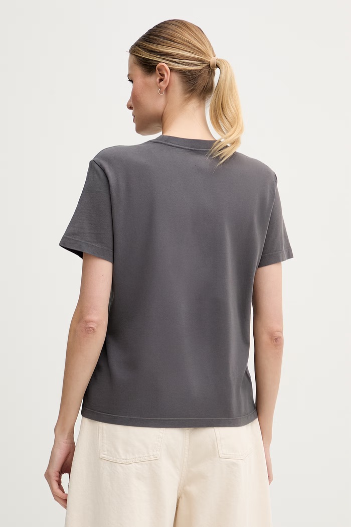 Îmbrăcăminte Calvin Klein Jeans tricou feminin din bumbac LV047G825G gri