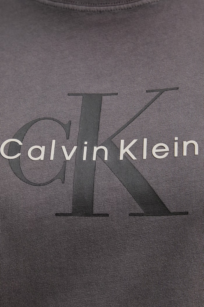 Calvin Klein Jeans tricou feminin din bumbac LV047G825G gri
