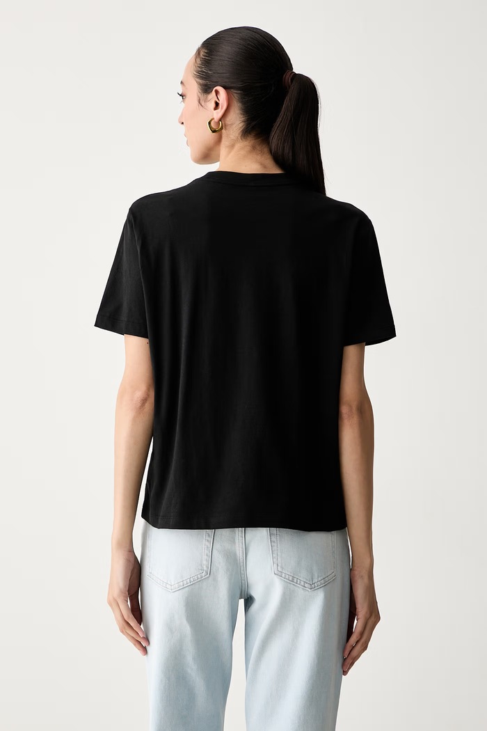 Odjeća Calvin Klein Jeans majica za žene od pamuka LV047G814G crna