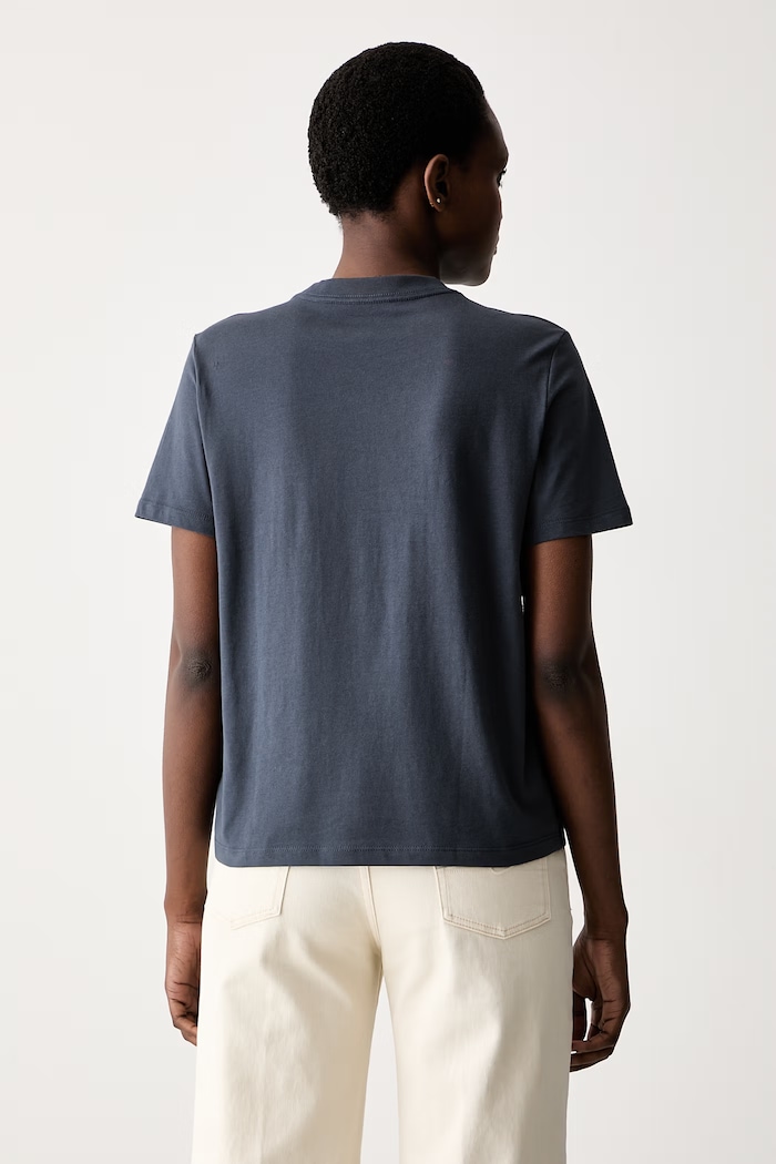Odzież Calvin Klein Jeans T-shirt damski bawełniany LV047G813G niebieski