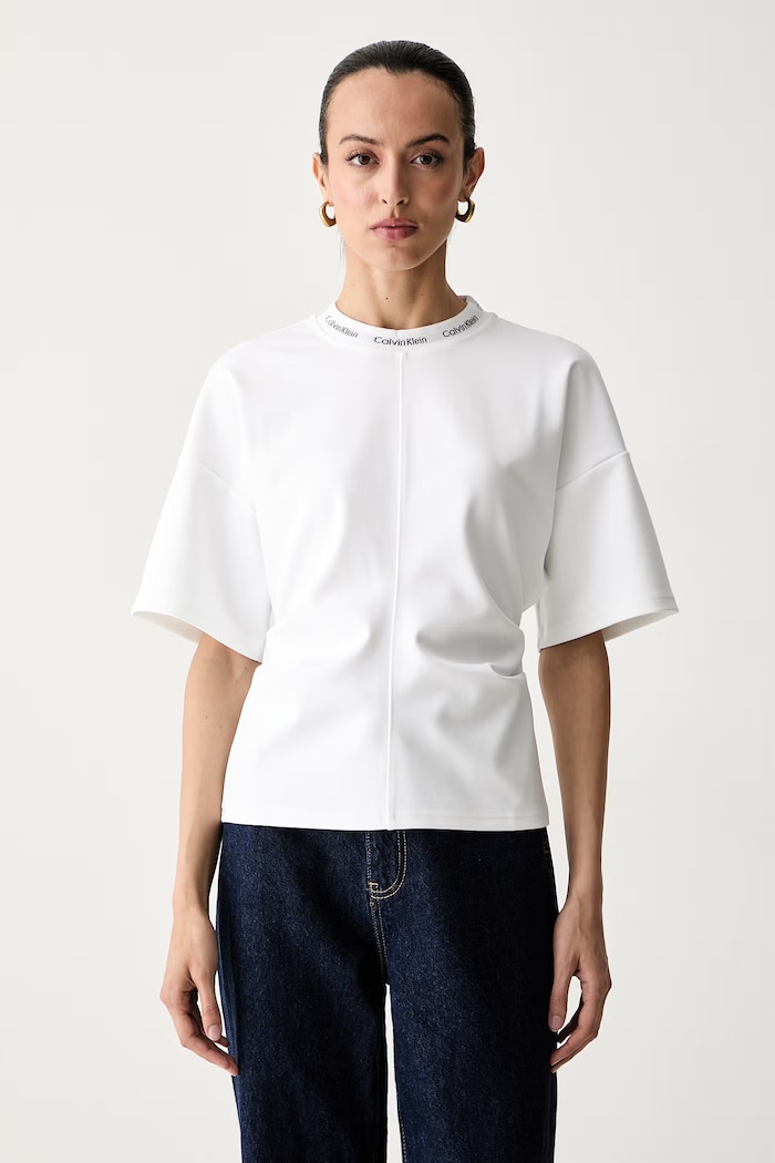 Calvin Klein Jeans t-shirt γυναικείο λευκό LV047G235G
