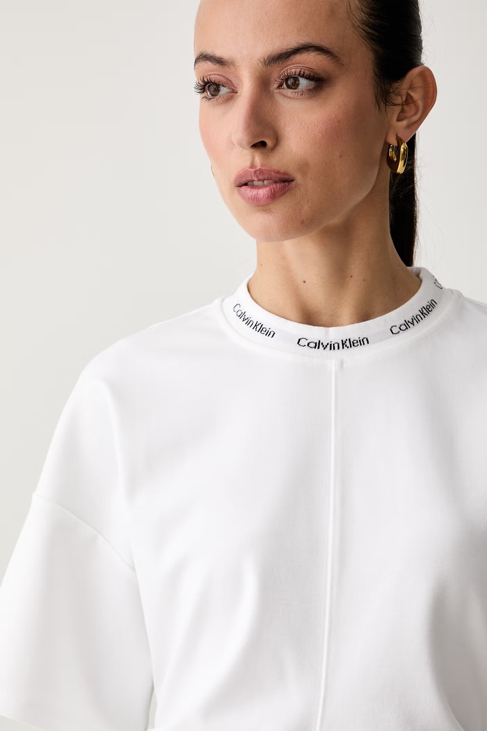Calvin Klein Jeans t-shirt γυναικείο λευκό LV047G235G