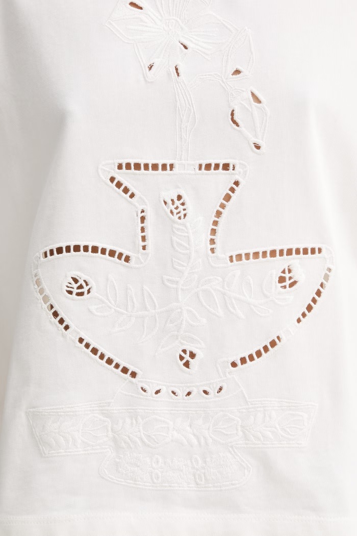 MUNTHE tricou pentru femei, din bumbac NELLAMY 262113526267 bej