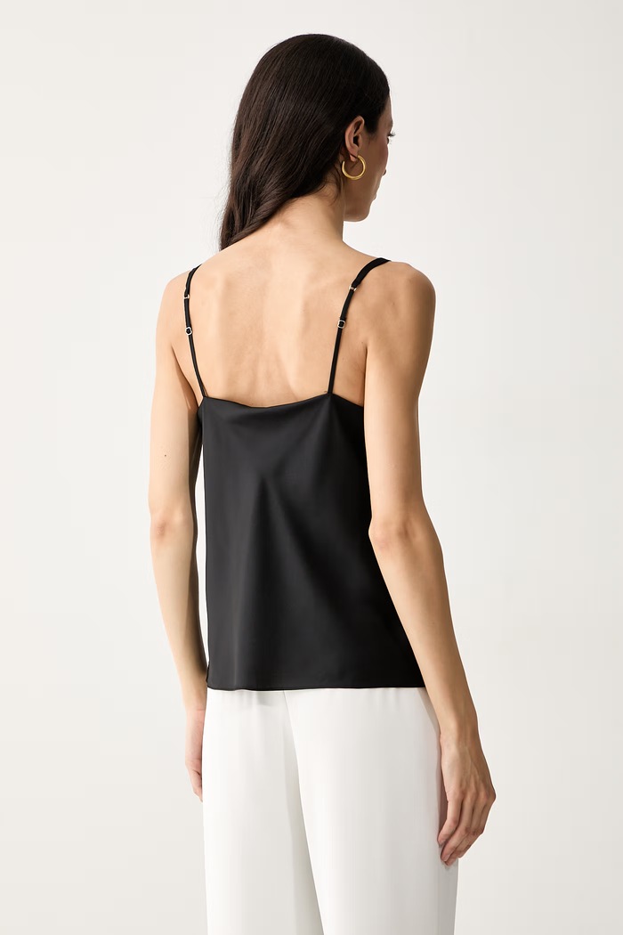 Дрехи Marciano by Guess блуза с презрамки дамска ROMA G6YH01.W3703 черен