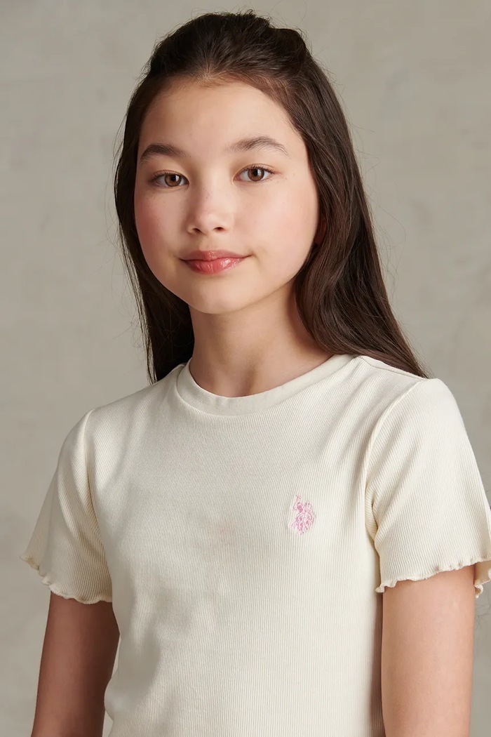 U.S. Polo Assn. T-shirt dziecięcy bawełniany z elastanem USG2119.879