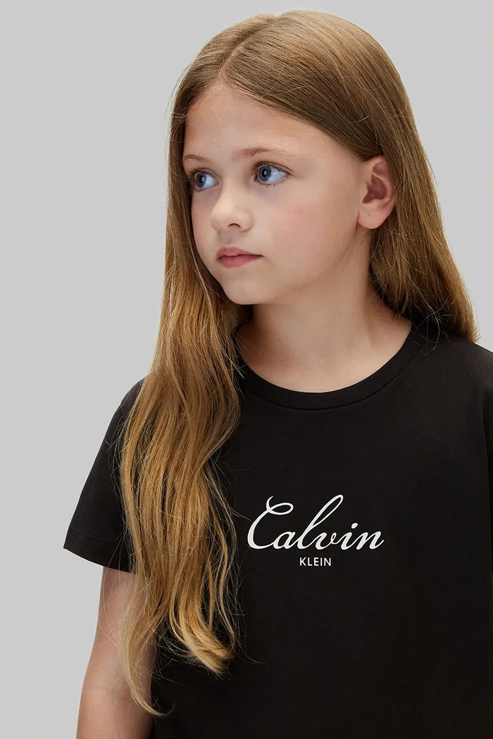 Calvin Klein Jeans T-shirt dziecięcy bawełniany LVCKFJA19G.9BY2