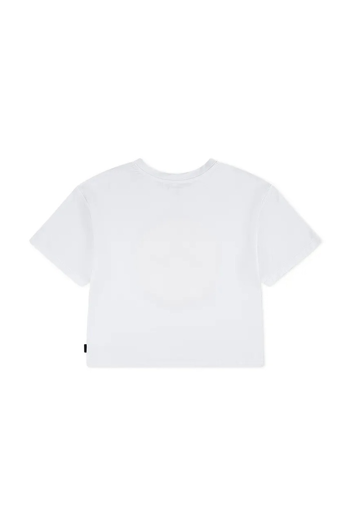 Converse T-shirt dziecięcy z bawełną 4CJ018 biały AW26