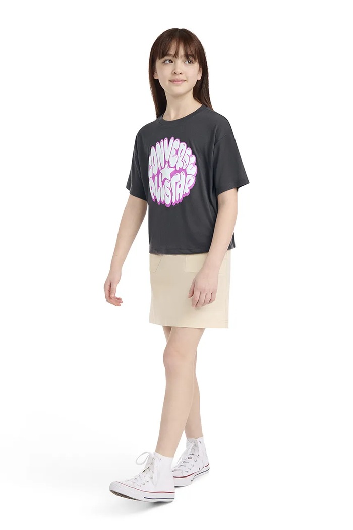 Converse T-shirt dziecięcy z bawełną 4CJ018