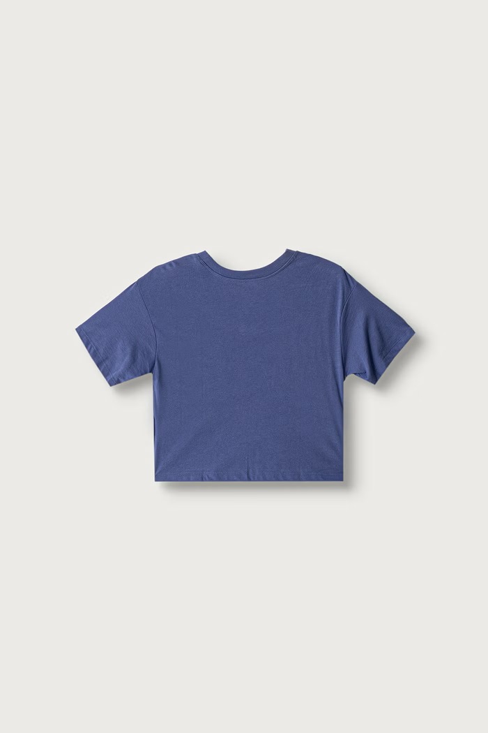 Converse T-shirt dziecięcy z bawełną 4CG896.9BY2 niebieski AW26
