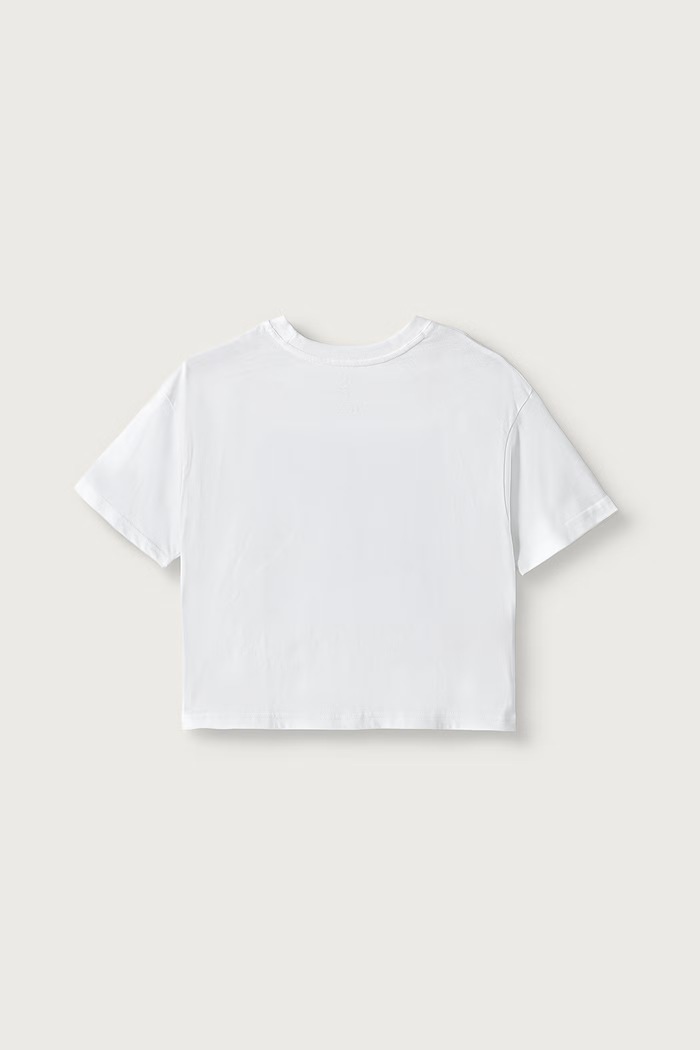 Converse T-shirt dziecięcy bawełniany 469787.9BY2 biały AW26
