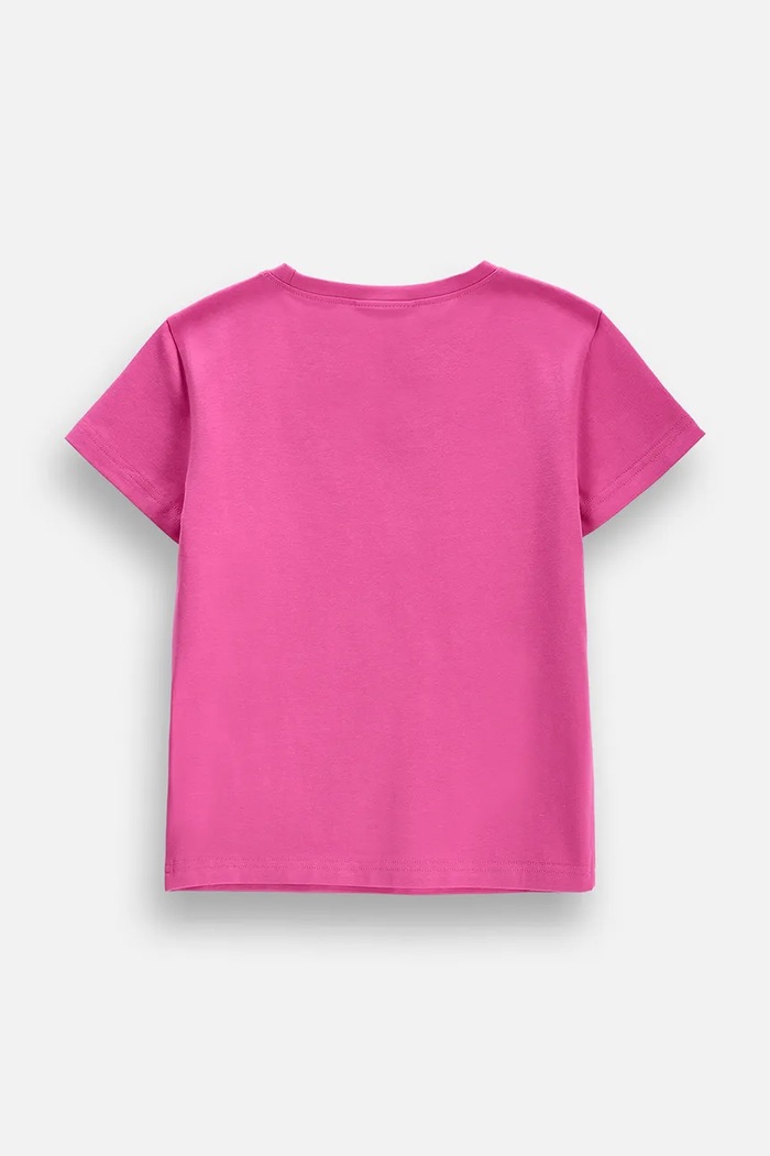 Coccodrillo tričko dětské bavlněné s elastanem ZC6143235VGA růžová AW26