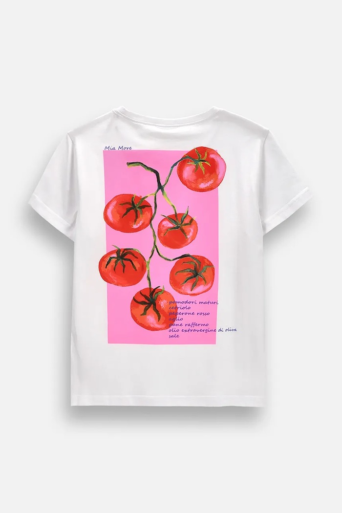 Coccodrillo T-shirt παιδικό βαμβακερό με ελαστάν ZC6143229VGA λευκό AW26