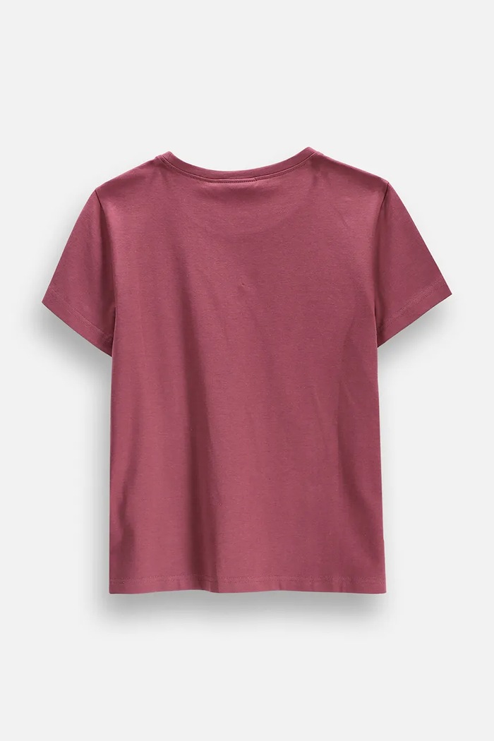 Coccodrillo T-shirt παιδικό βαμβακερό με ελαστάν ZC6143216VGA ροζ AW26