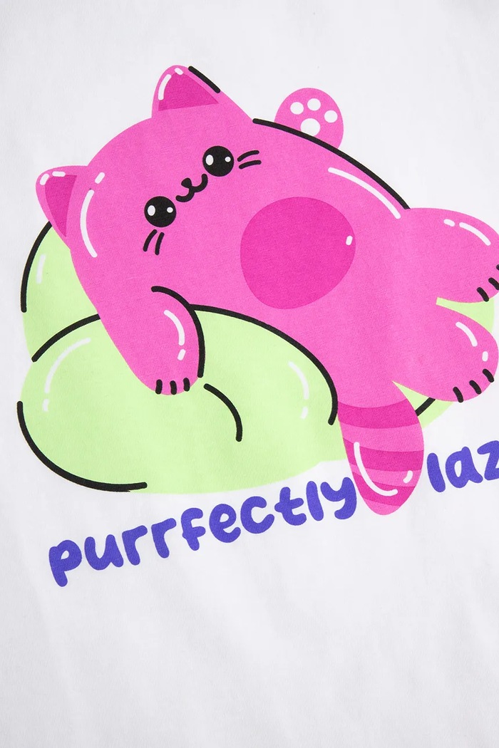 T-shirt dziecięcy bawełniany Coccodrillo ZC6143201SGK biały