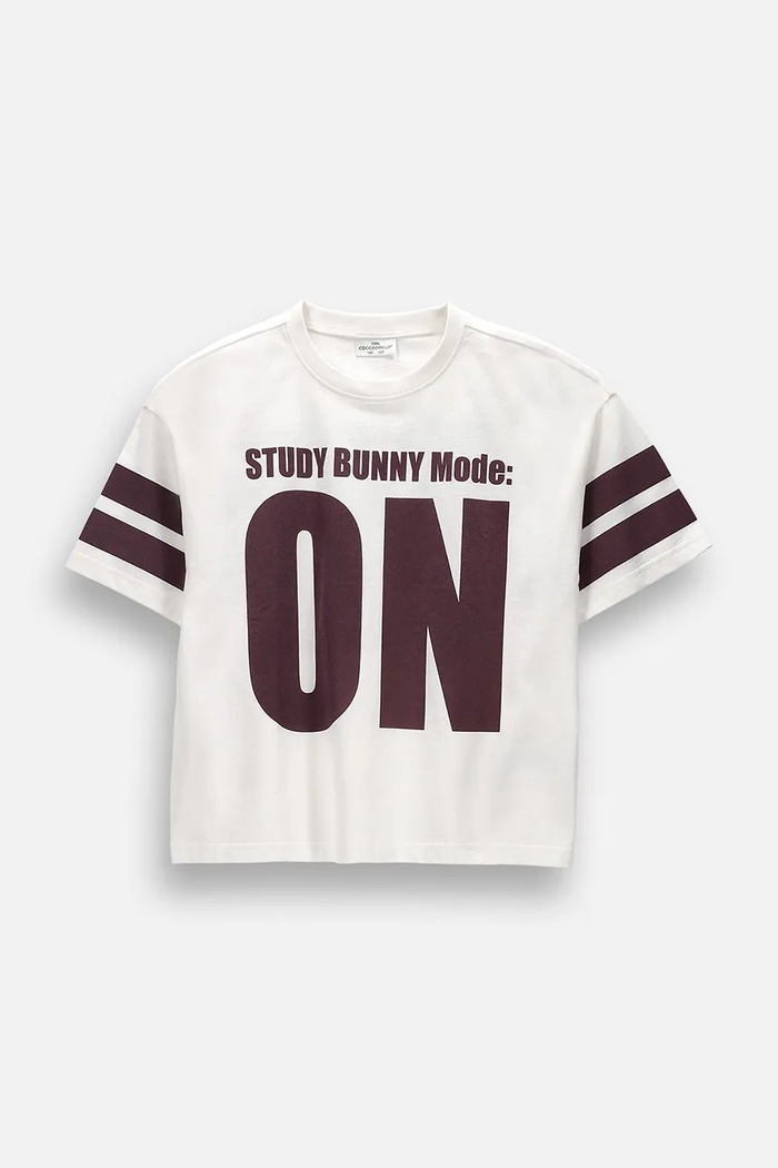 Coccodrillo t-shirt παιδικό βαμβακερό μπεζ ZC6143204AGJ