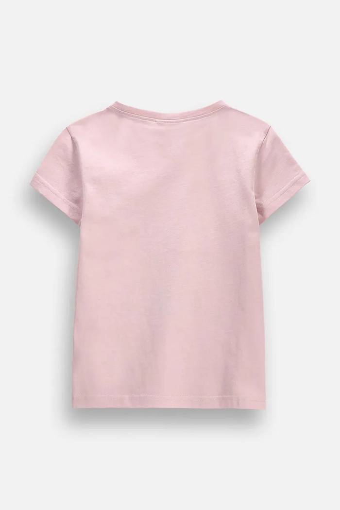 Coccodrillo t-shirt παιδικό βαμβακερό ZC6143201AGK ροζ AW26