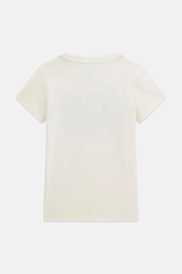Guess T-shirt dziecięcy bawełniany J6BI43.K7271.9BY2 beżowy AW26