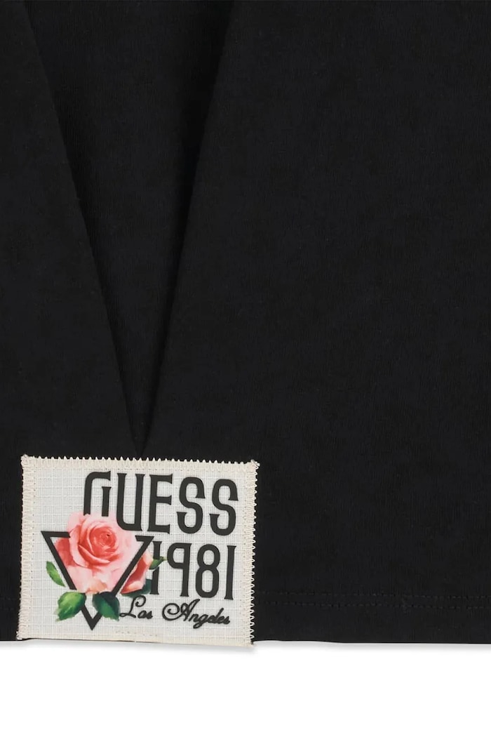 Dziewczynka Guess T-shirt dziecięcy J6BI32.K5844.9BY2 czarny