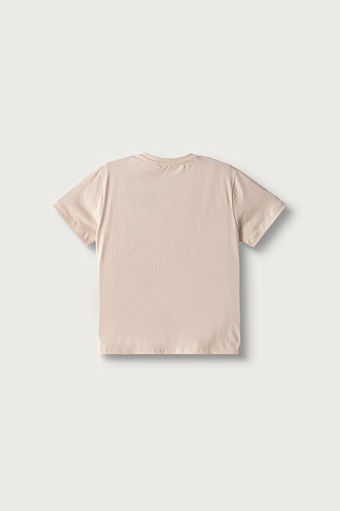 Elisabetta Franchi T-shirt παιδικό βαμβακερό με ελαστάν EFTS271.C.JE018 πορτοκαλί AW26