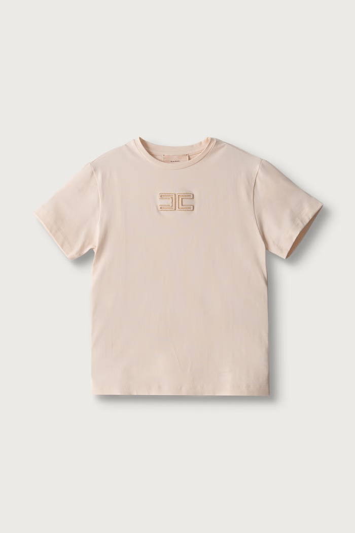 Elisabetta Franchi Tričko detské oranžová EFTS268.C.JE018
