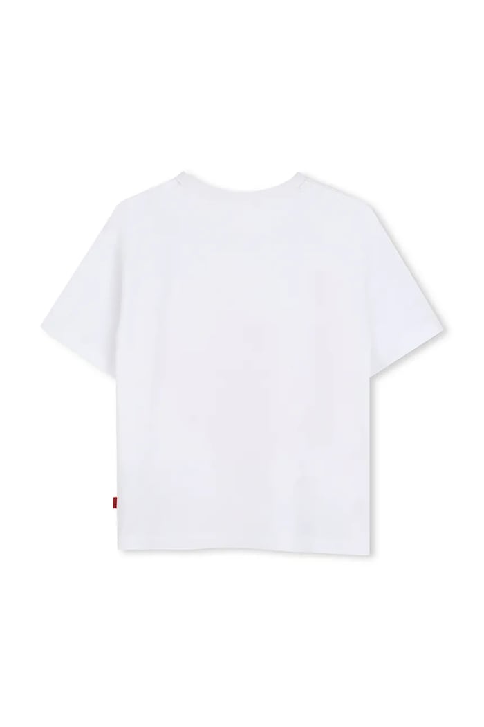 HUGO T-shirt dziecięcy bawełniany G01264.162.174 biały AW26