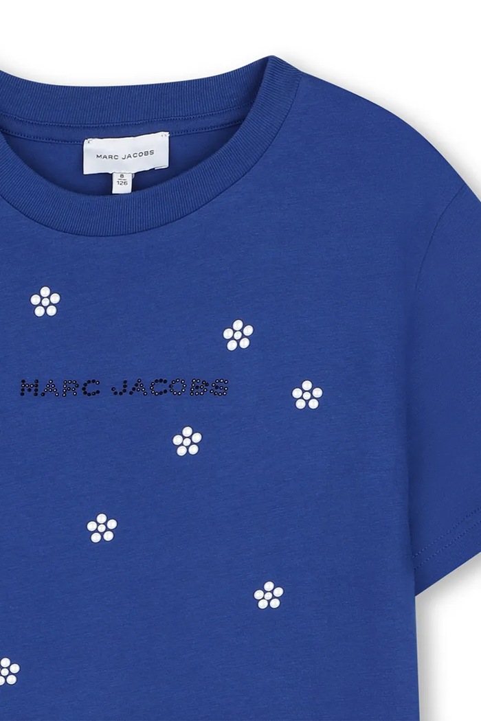 Djevojčice MARC JACOBS Majica za djecu od pamuka W60993.86.108 plava