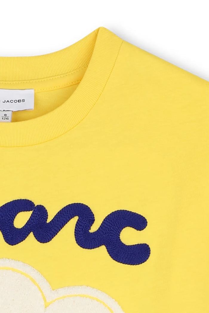 Djevojčice MARC JACOBS Majica za djecu od pamuka W61000.114.150 žuta