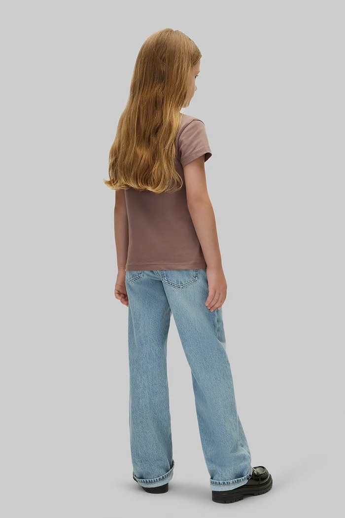 T-shirt dziecięcy bawełniany 2-pack Calvin Klein Jeans LVCKFJA36G.128.170.9BY2 różowy