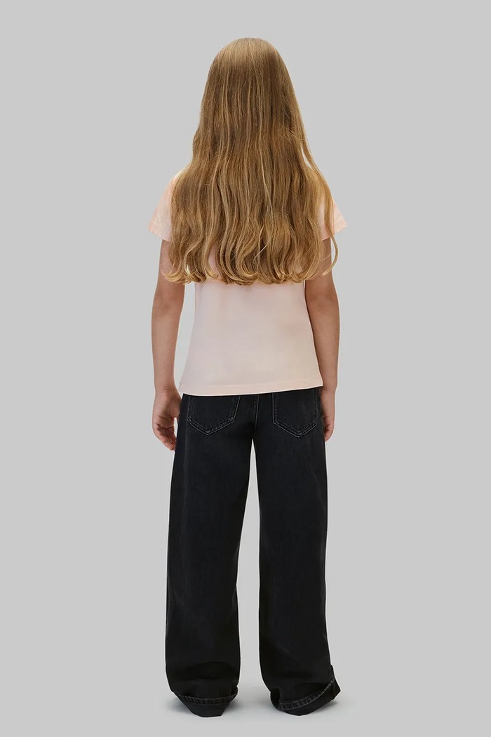 T-shirt dziecięcy bawełniany 2-pack Calvin Klein Jeans LVCKFJA36G.128.170.9BY2 różowy